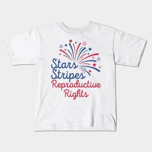 Stars Stripes Reproductive Rights Kids T-Shirt